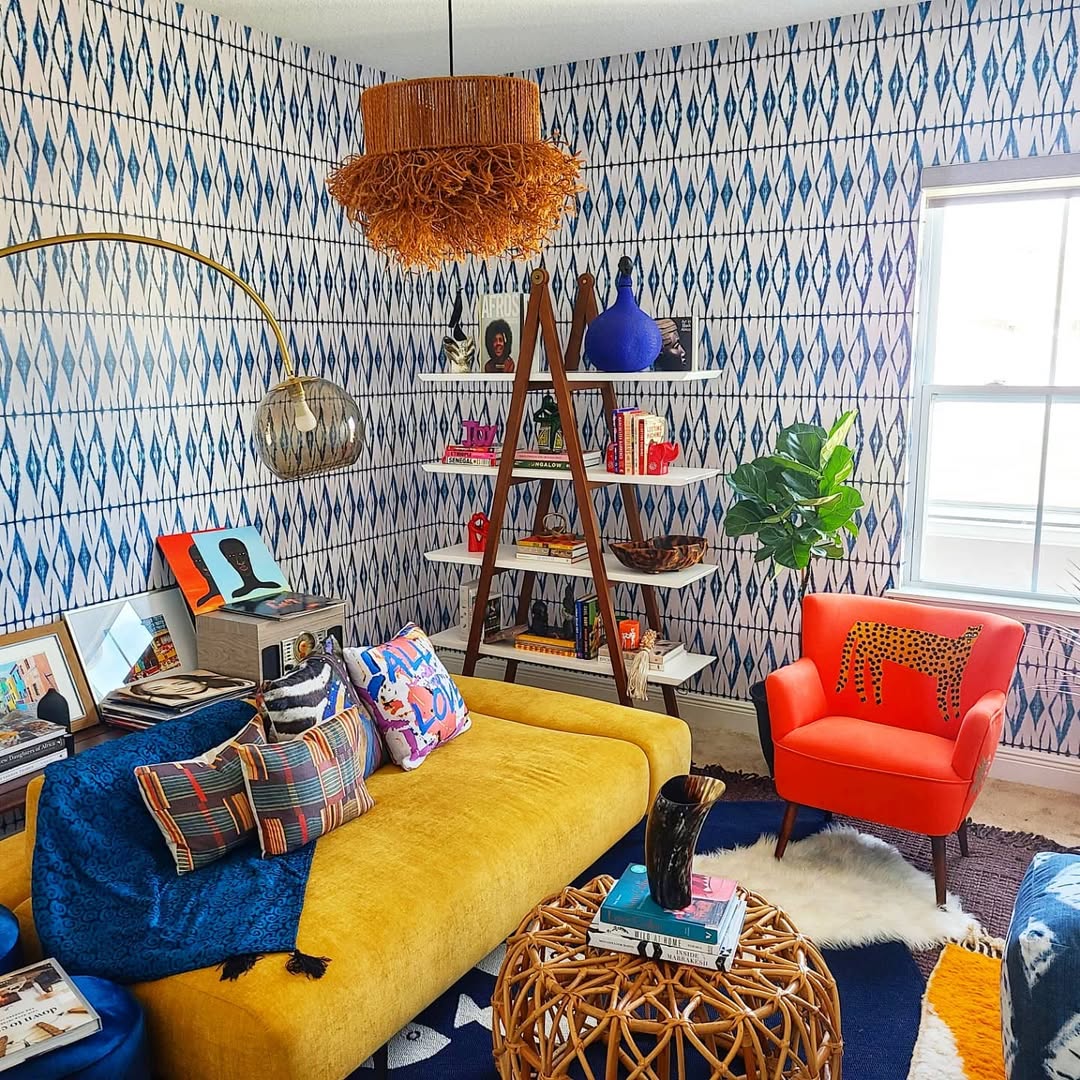 Afrohemian Layers: Bold Patterns, Warm Textures