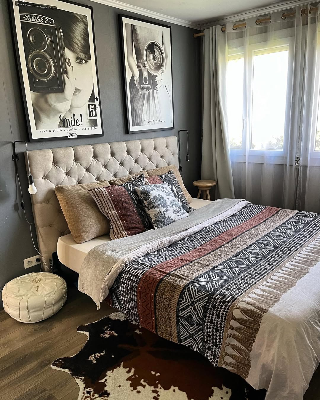 Afrohemian Bedroom Layers Of Warmth And Style