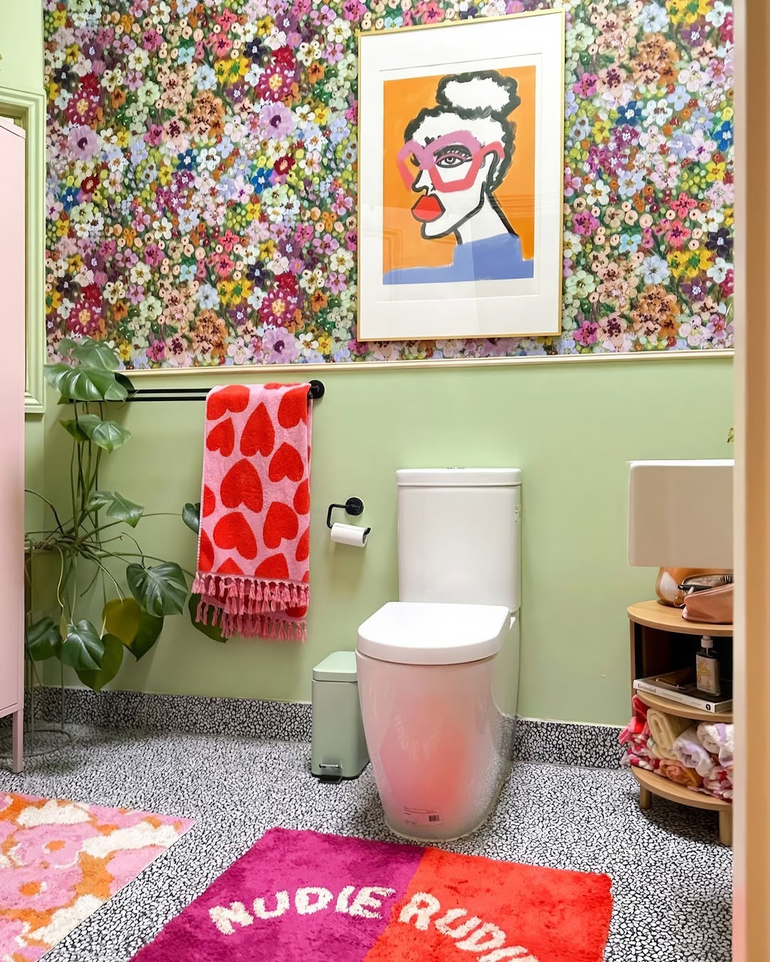 Maximalist Style Floral Fun With Pop Art Flair