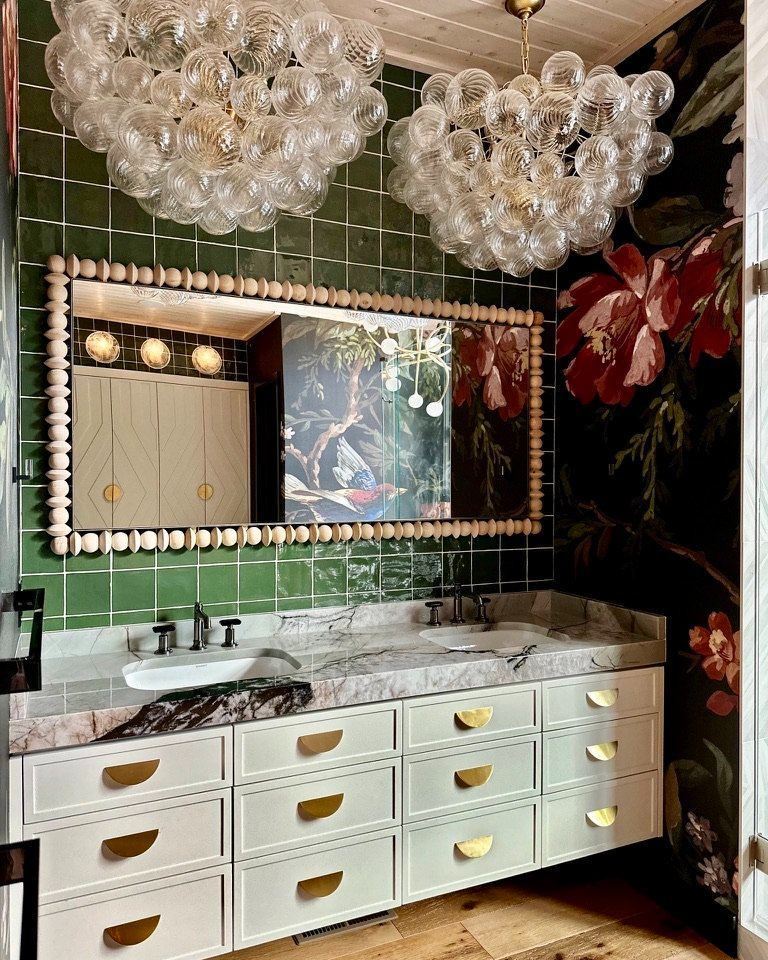 Maximalist Glam With Botanical Drama