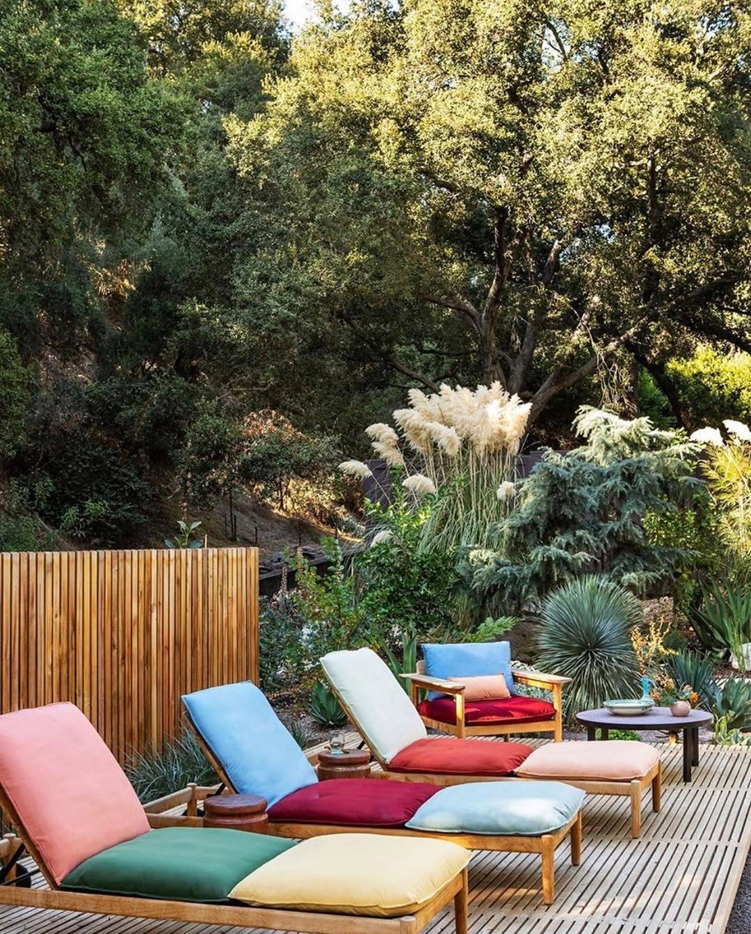 Vibrant Loungers For A Playful Escape