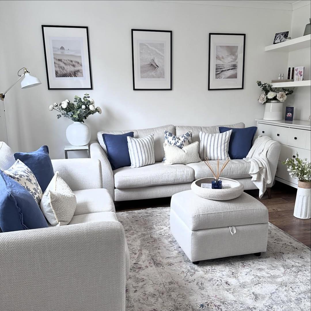 Light And Airy In Blue And Grey