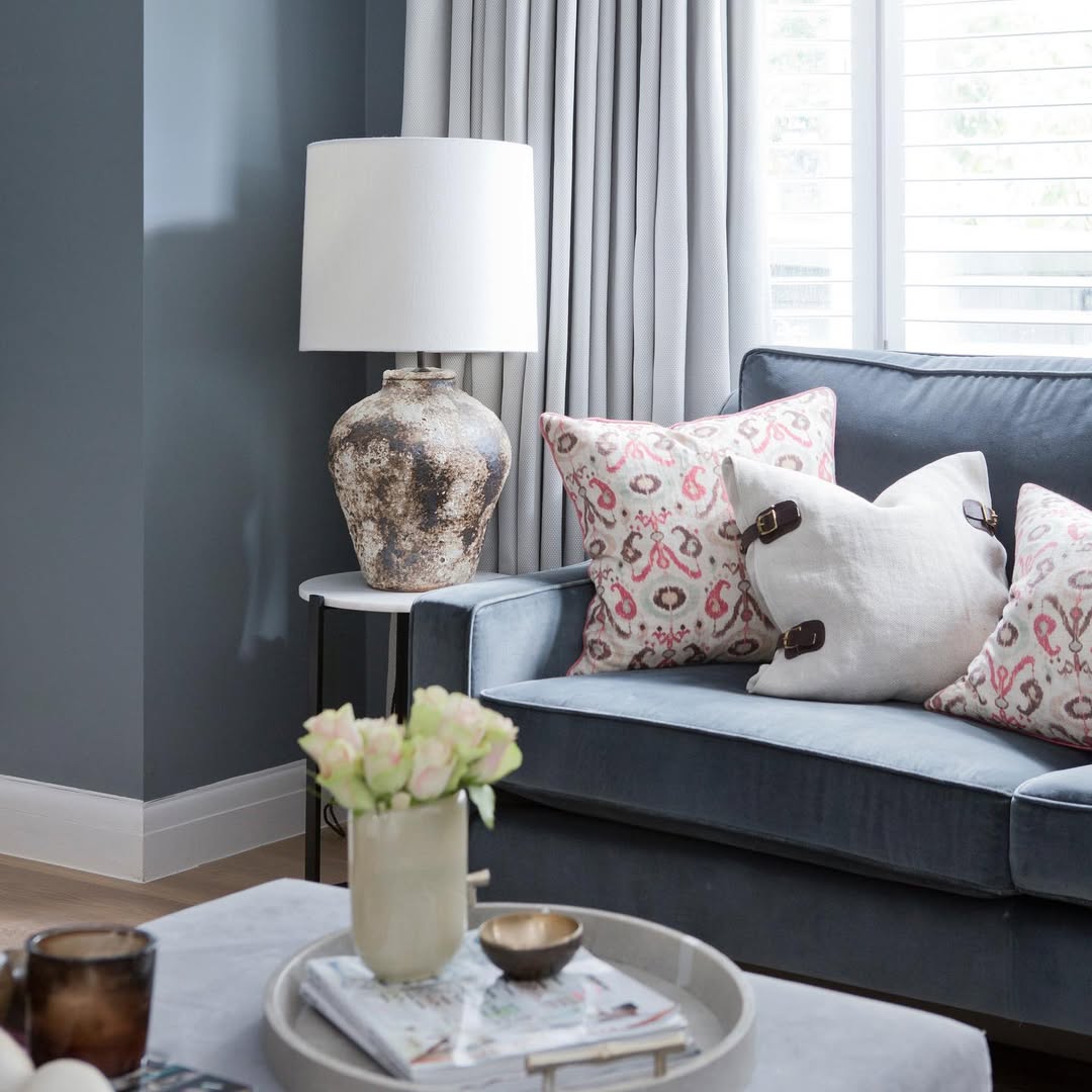 Subtle Elegance In Blue And Grey