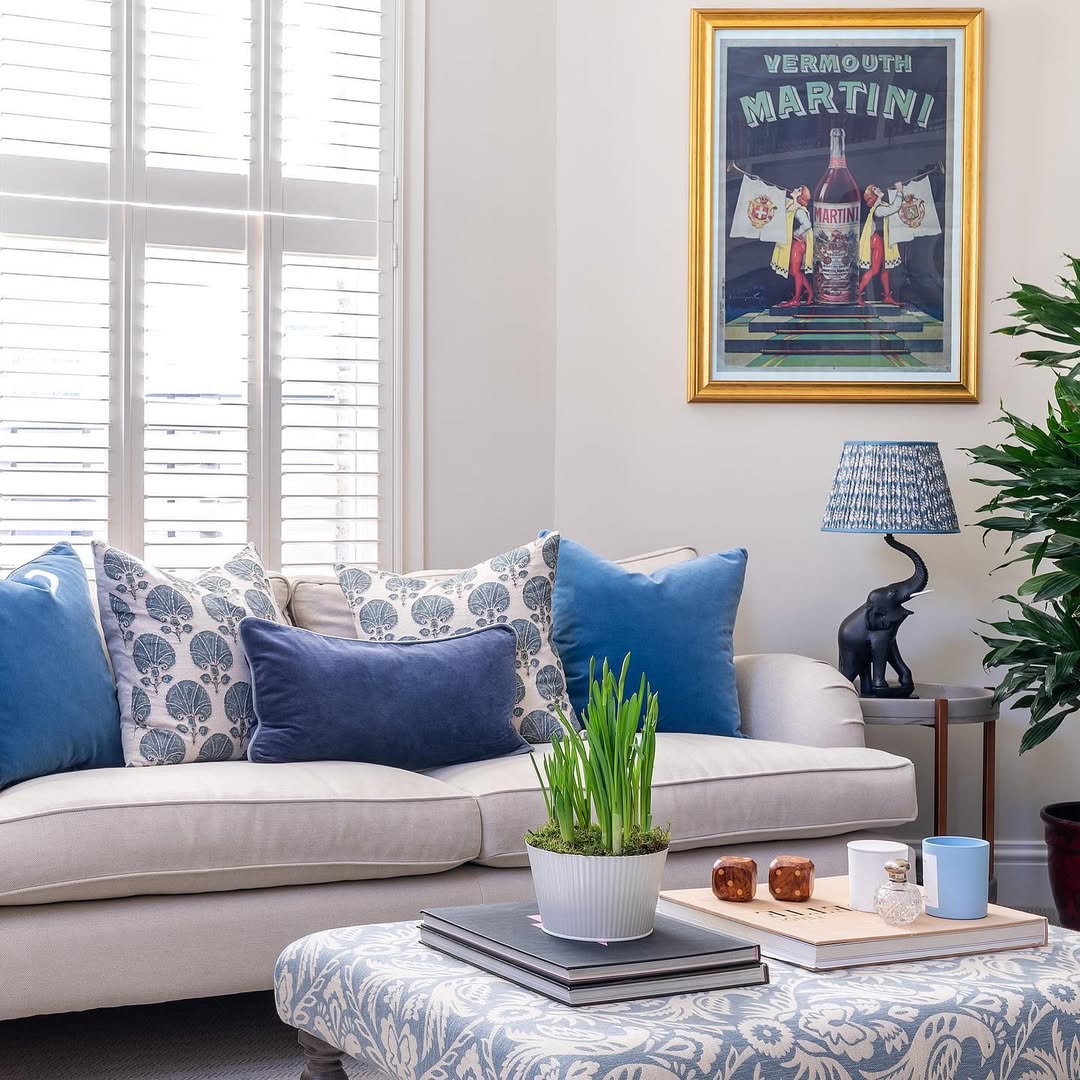 Classic Charm In Blue And Grey