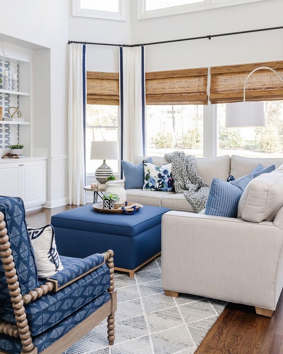 Fresh And Inviting In Blue And Grey