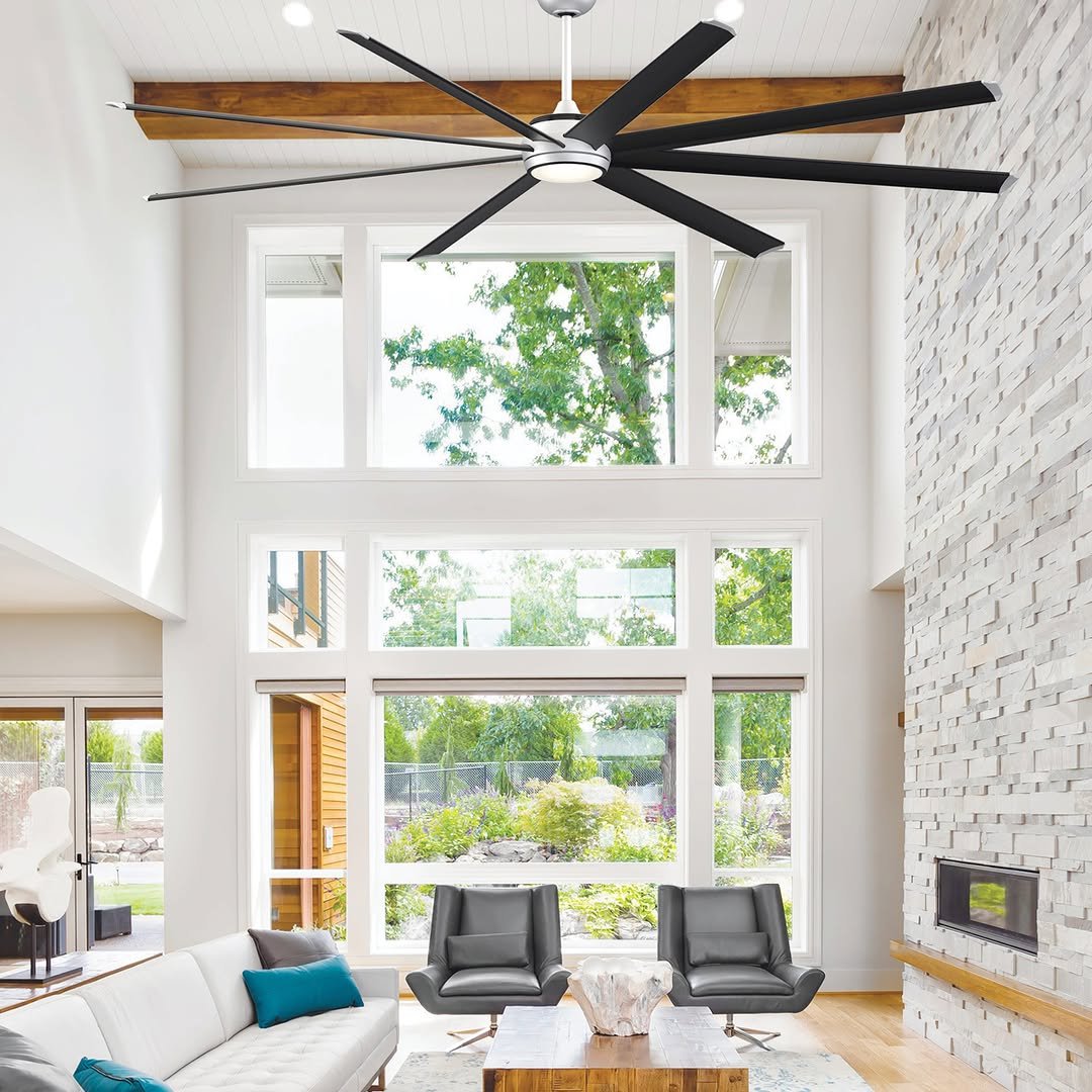 Oversized Ceiling Fan For Modern Elegance