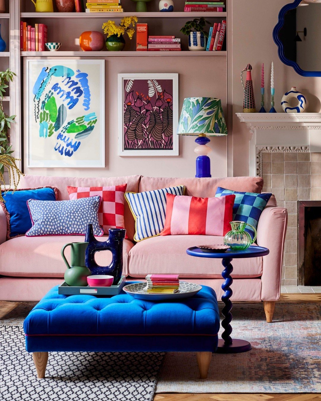 Bold Colors And Graphic Patterns