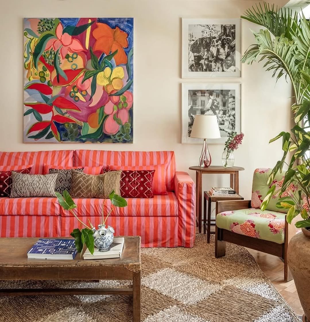 Bold Colors And Artistic Energy