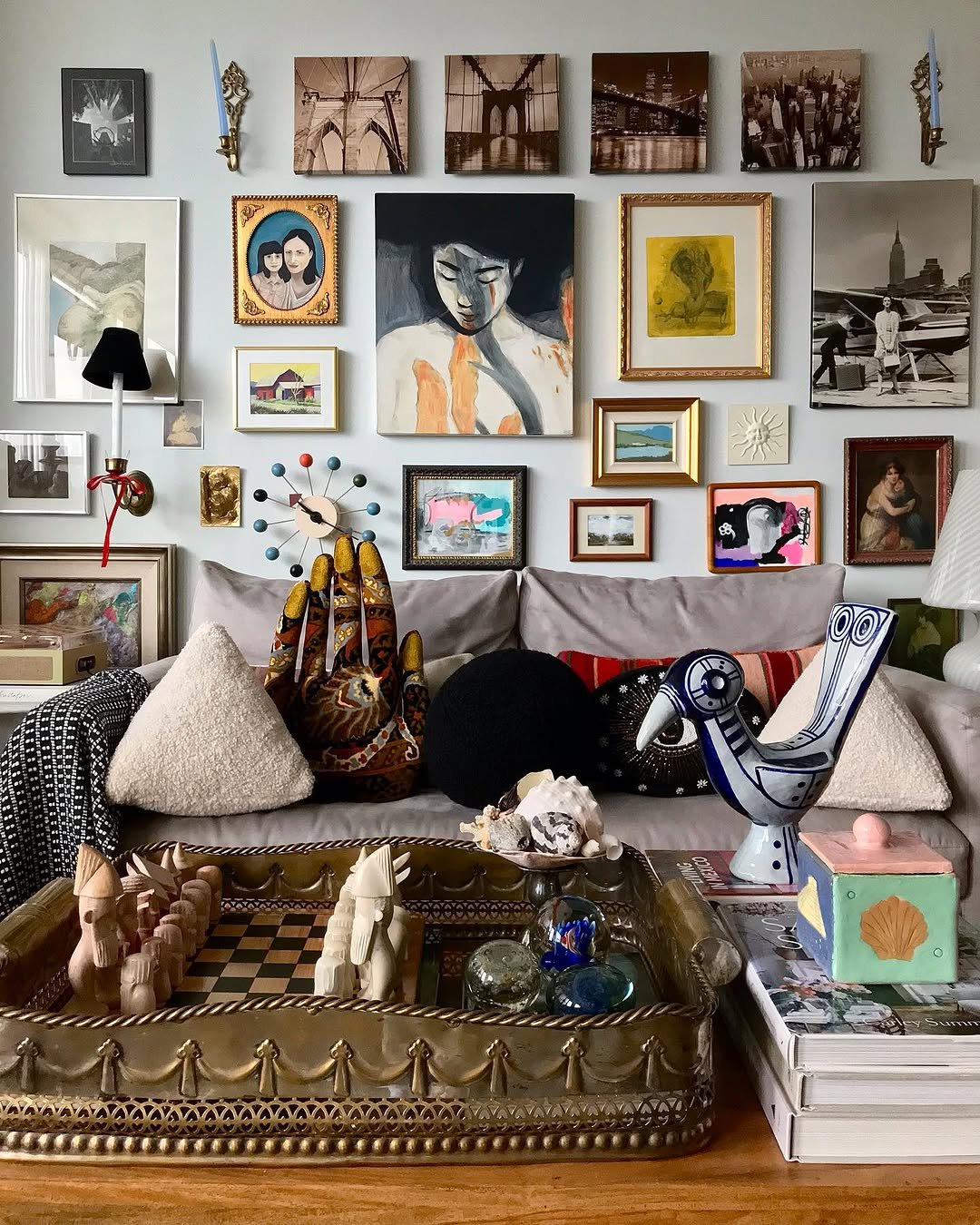 Artistic Layers And Eclectic Charm