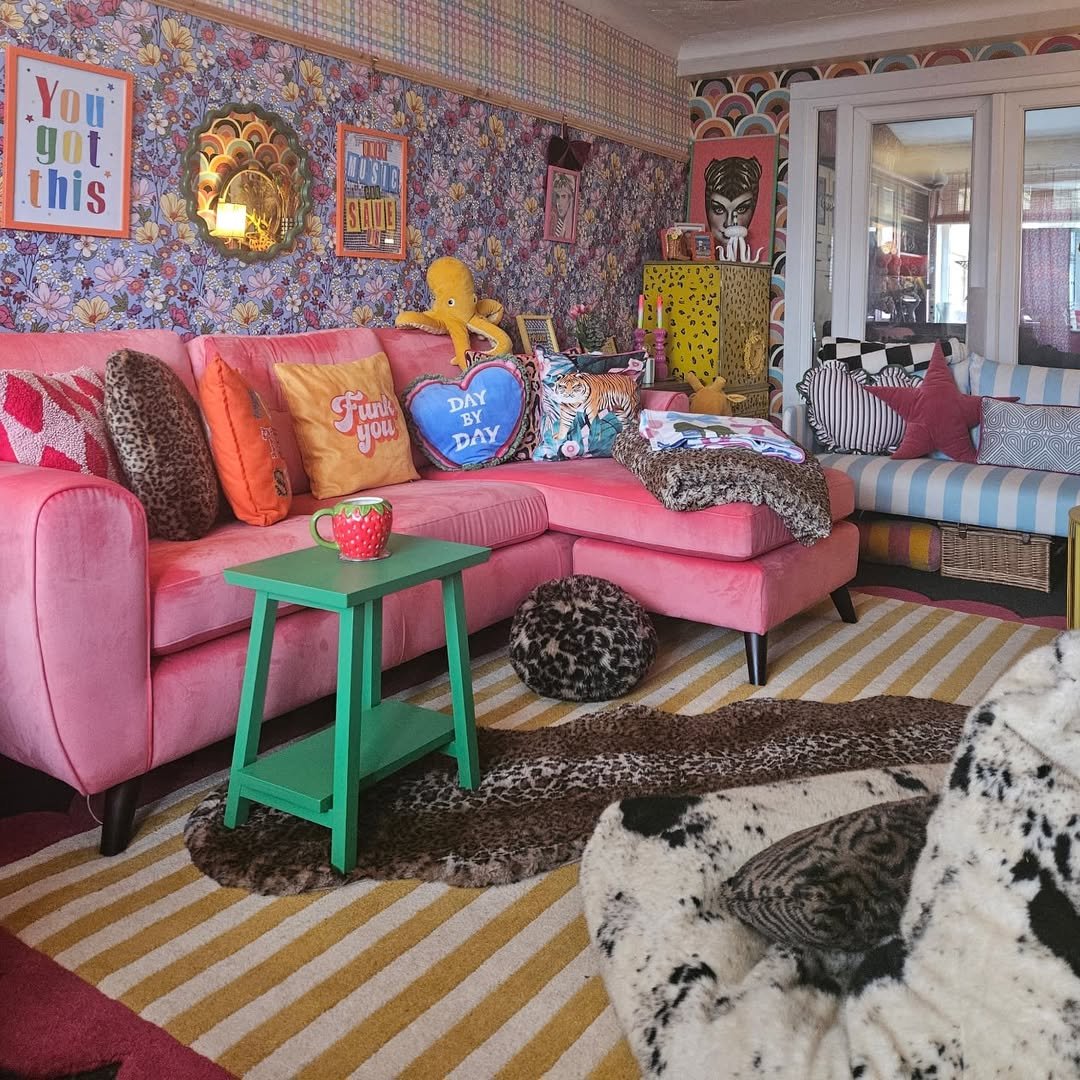 Bold Colors And Retro Whimsy