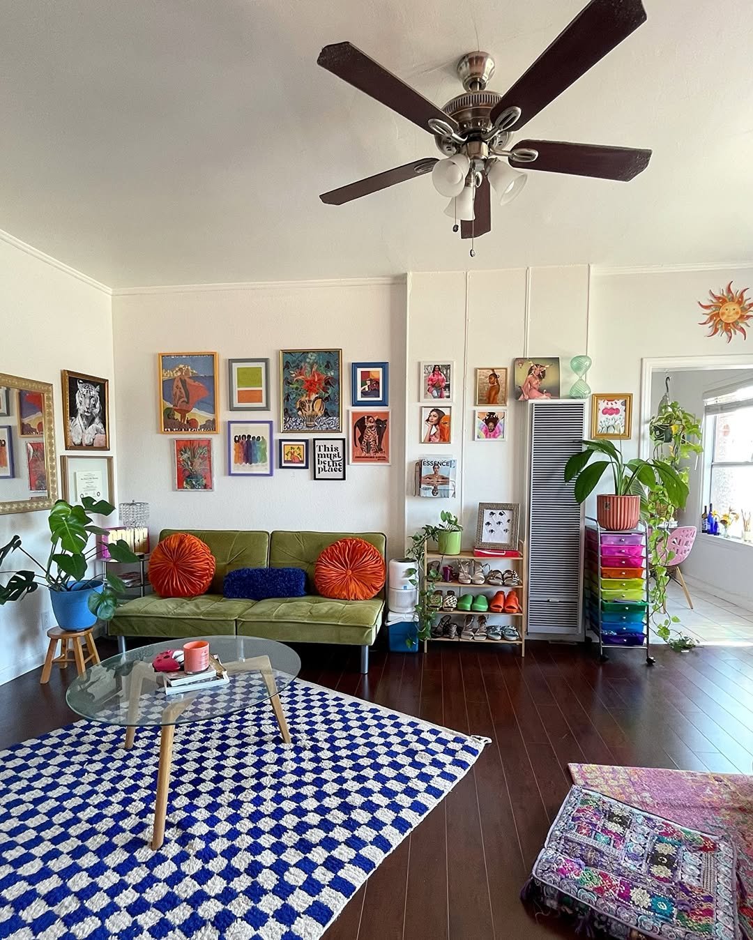 Playful Colors And Eclectic Charm