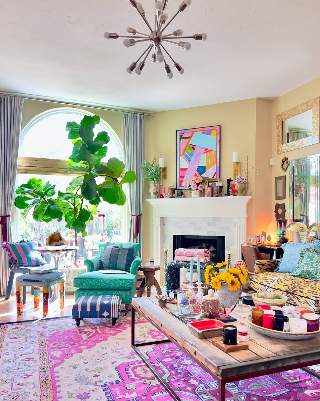 Bold Patterns And Eclectic Elegance