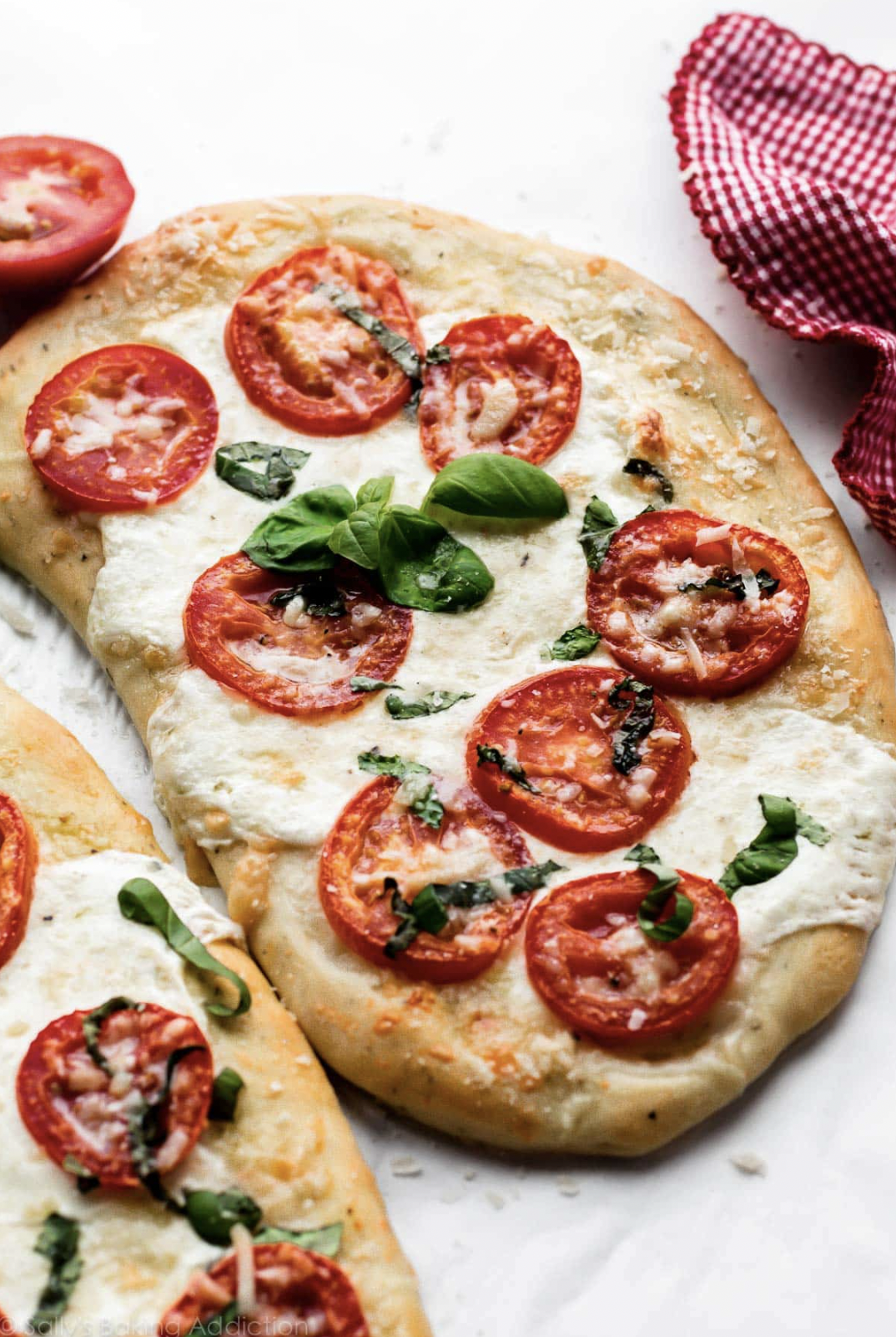 Homemade Flat Bread Pizza