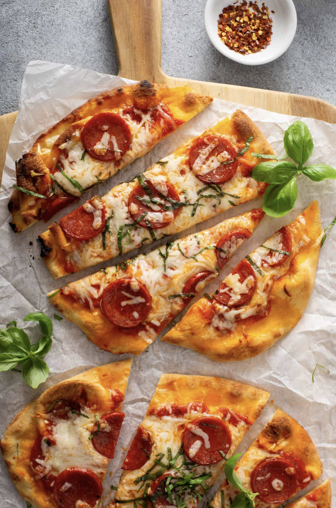 Quick & Delicious Pepperoni Flatbread Pizza