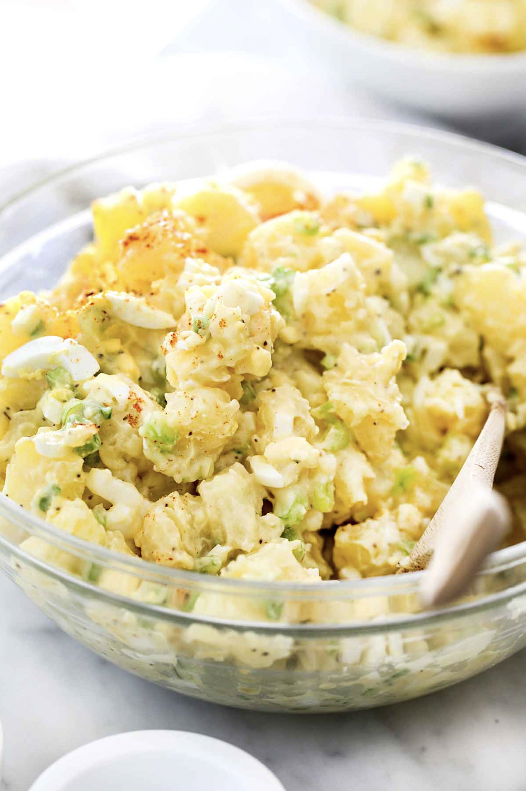 Potato Salad With A Sprinkle Of Paprika