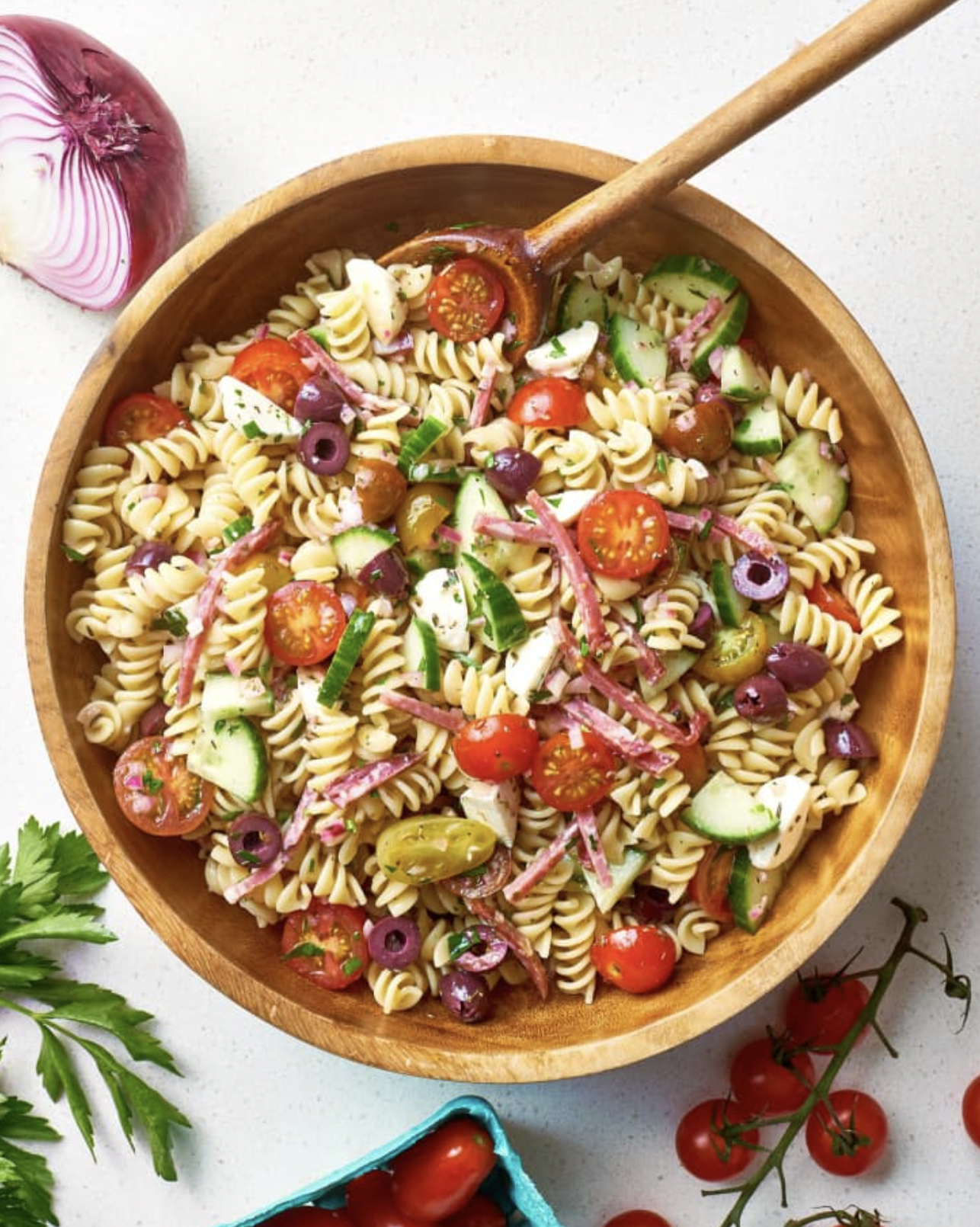 How To Make the Easiest Pasta Salad