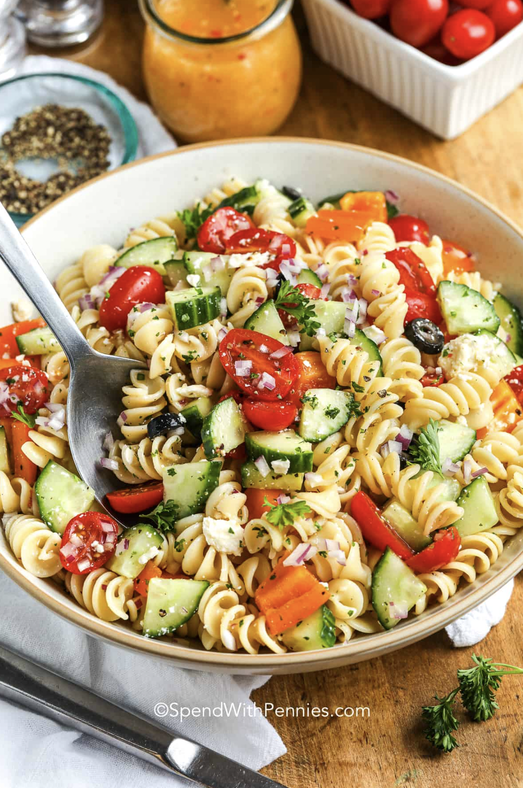 Pasta Salad With Italian Dressing