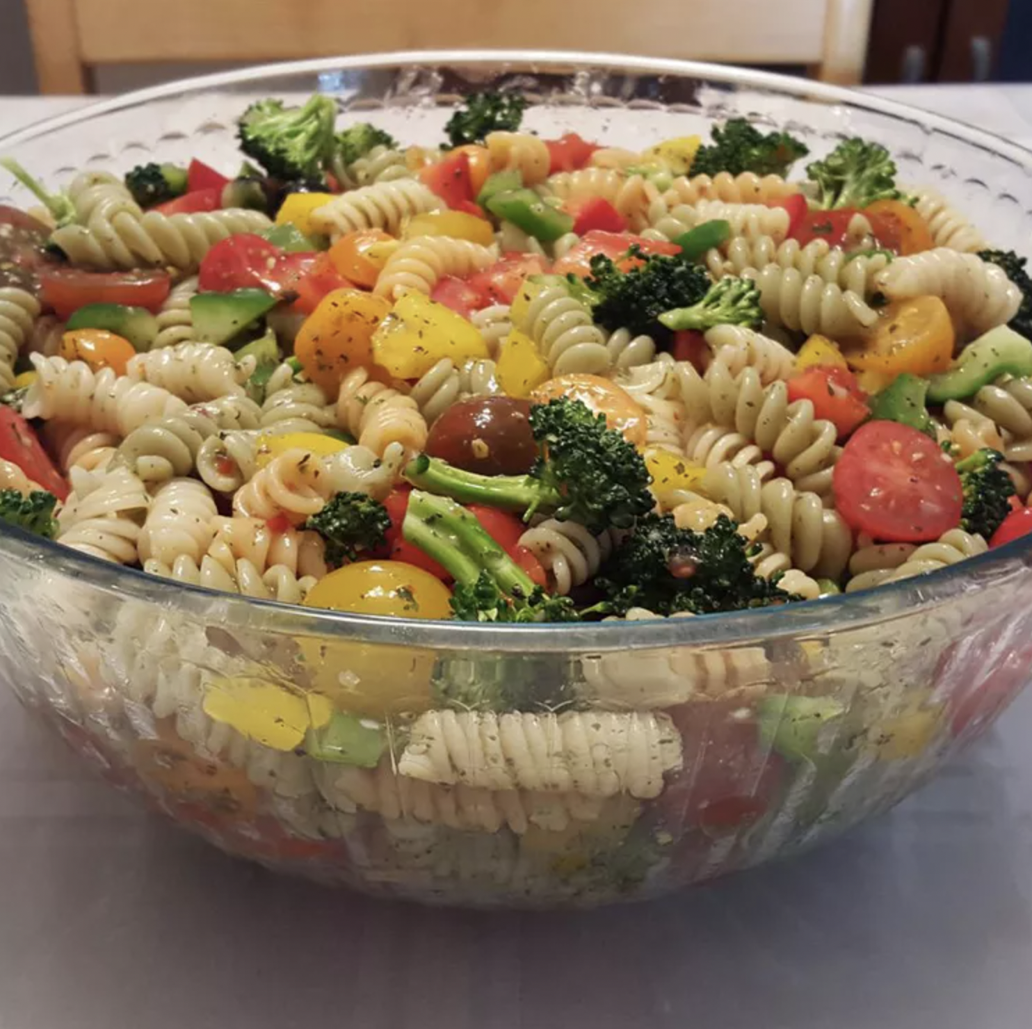 Bell Pepper Pasta Salad