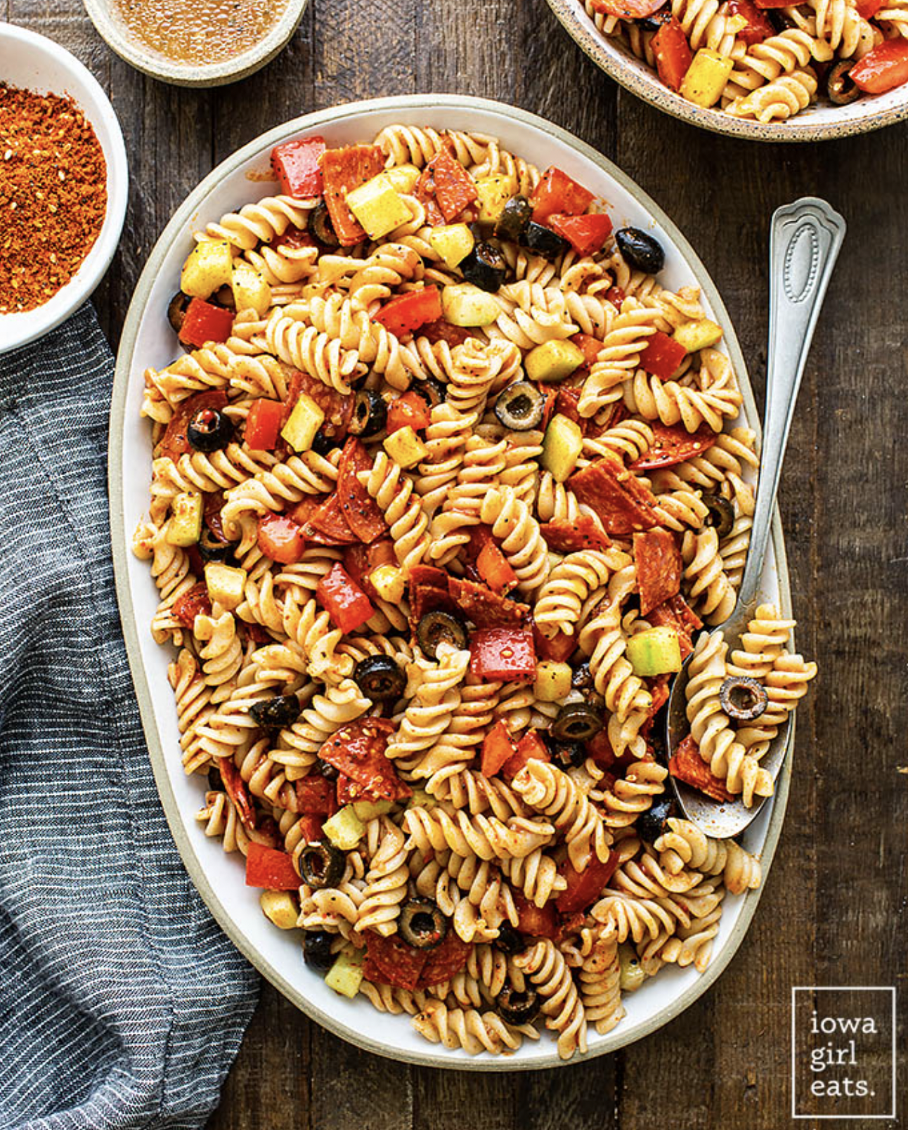  Cucumber And Pepperoni Pasta Salad