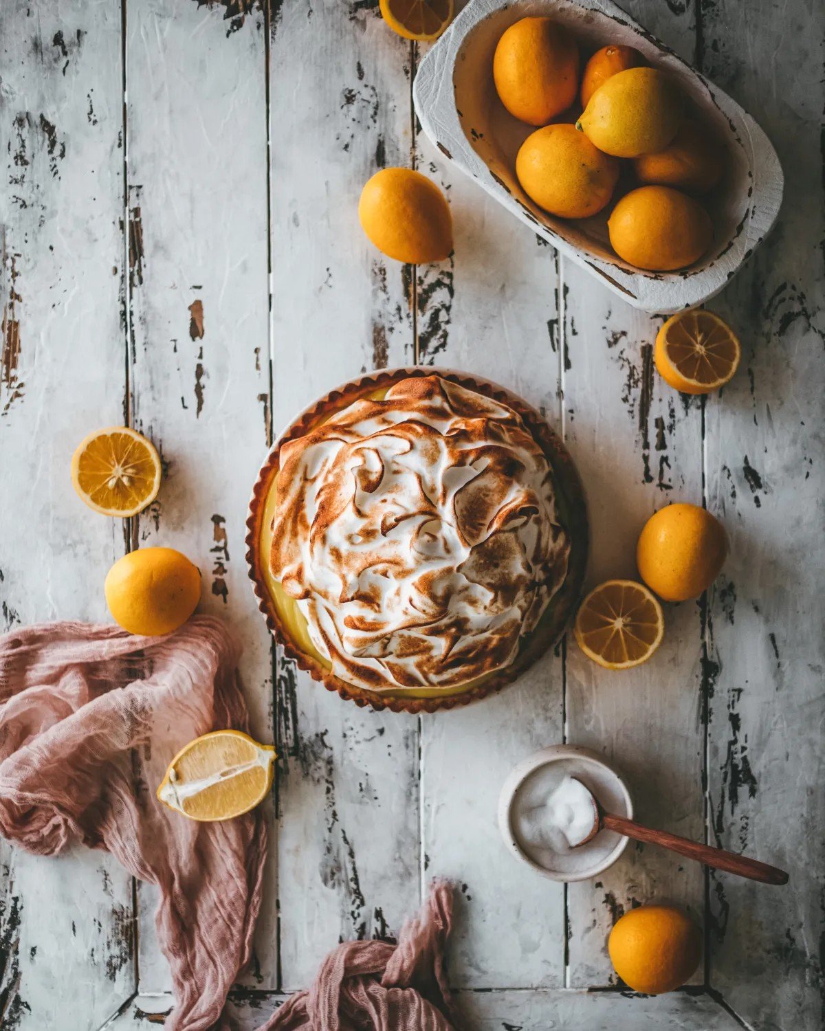 Meyer Lemon Italian Meringue Pie