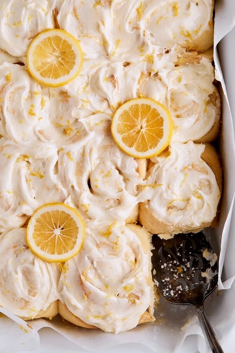 Meyer Lemon Sweet Rolls