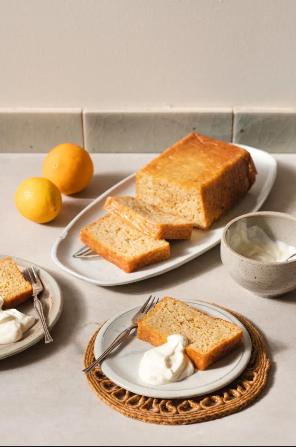 Whole Meyer Lemon Loaf