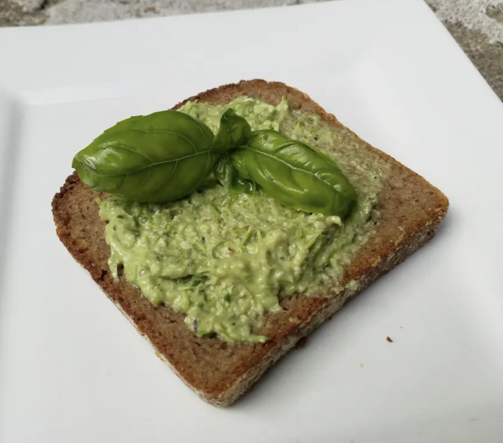 Red Pepper Flakes garlic scape pesto