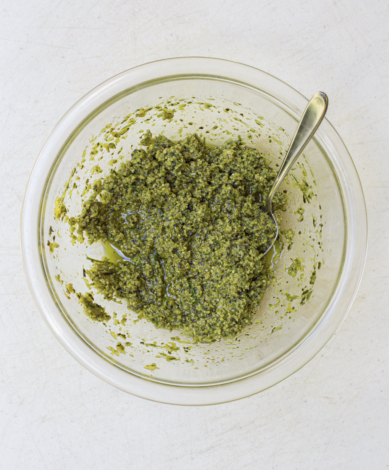 Charred Garlic Scape Pesto Magic