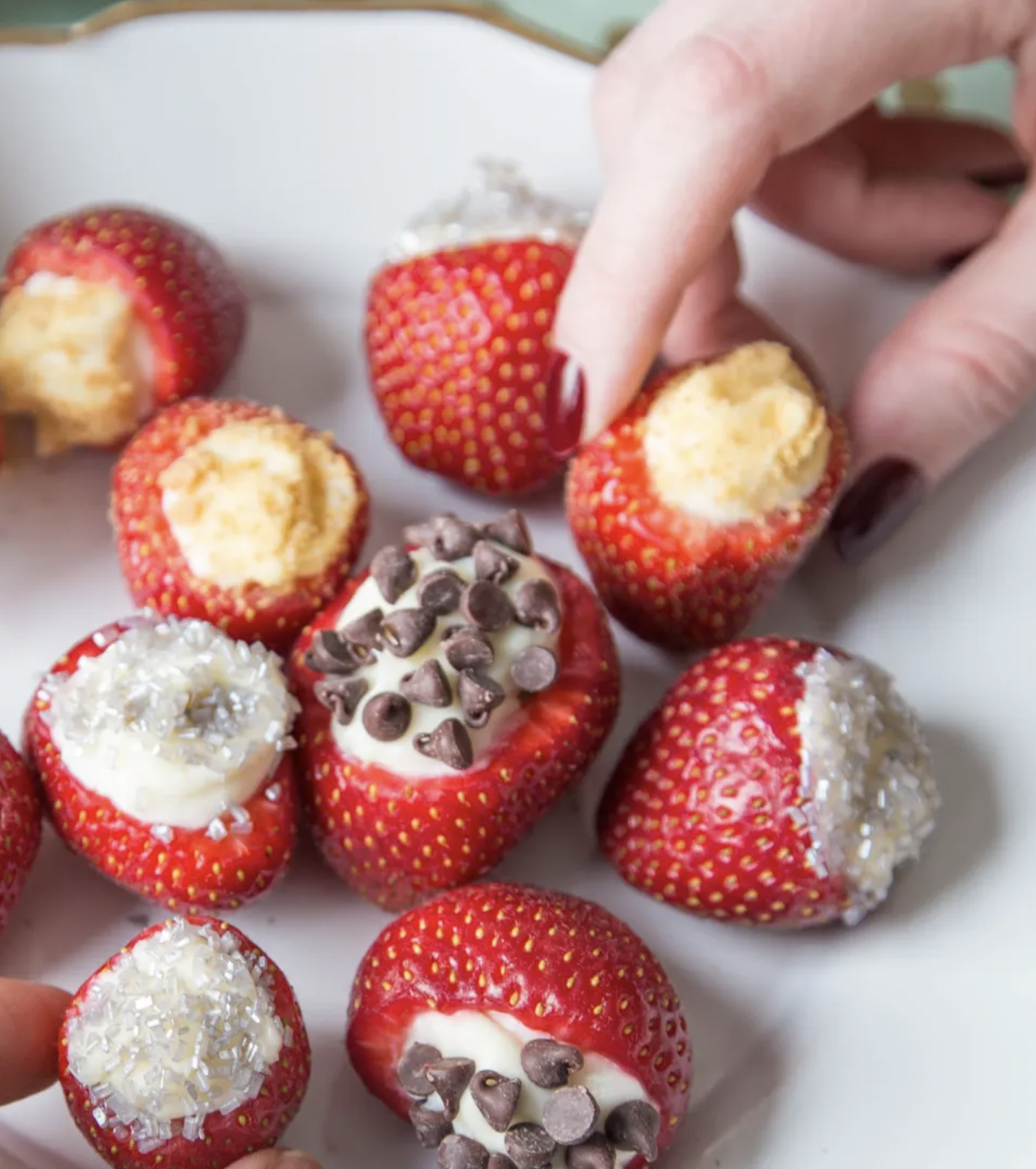 Strawberry Cheesecake Bites