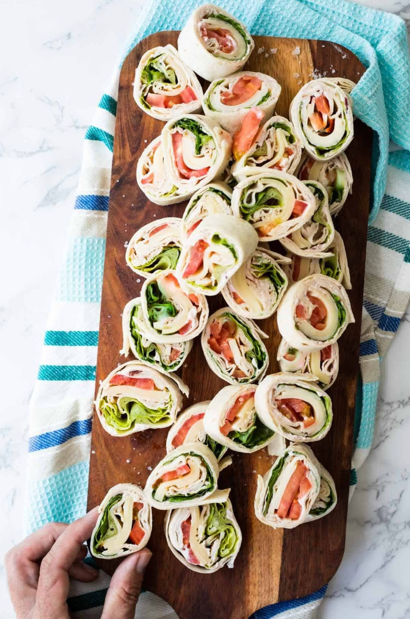 Cranberry Turkey Roll-Ups: Perfect Poolside Bites