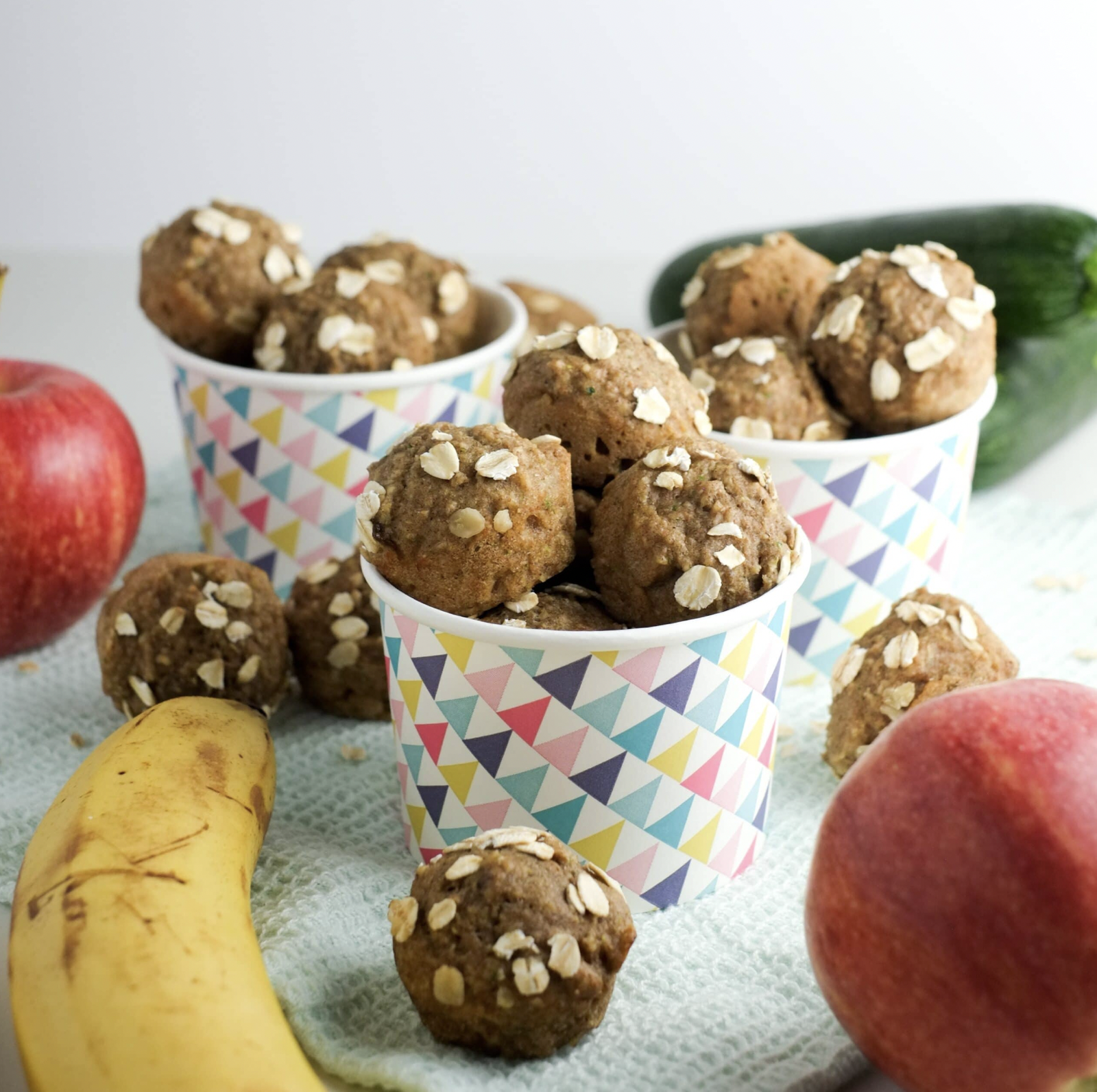 Fruit & Veggie Muffin Bites Recipe