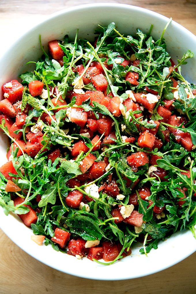 Aged Balsamic And Watermelon Salad