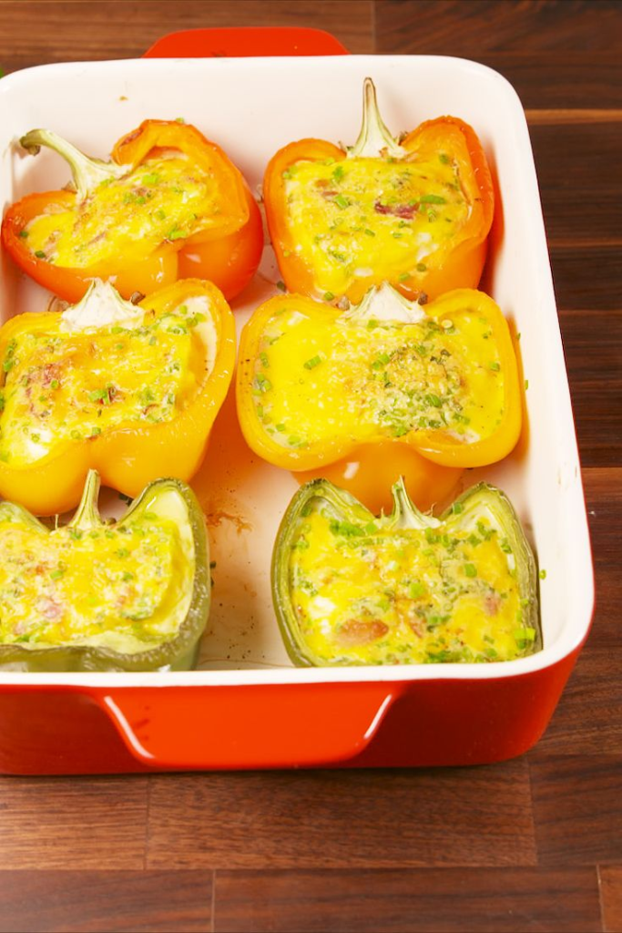 Omelet-Stuffed Peppers