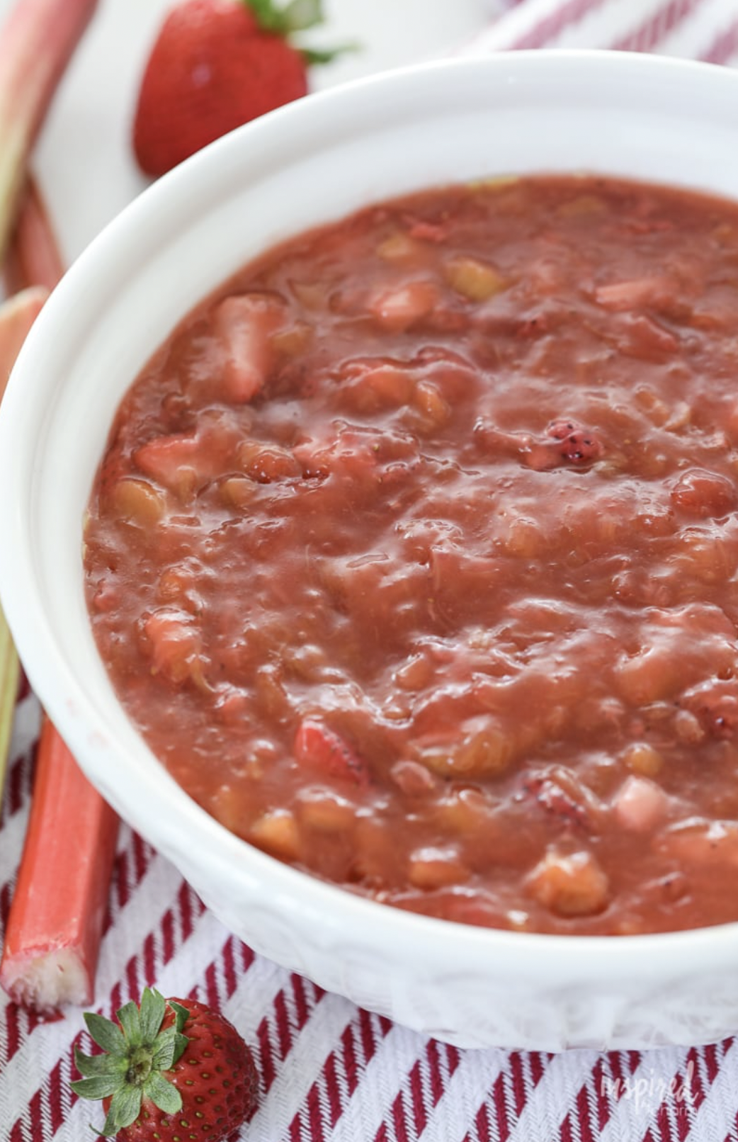 Strawberry Rhubarb Pie Filling