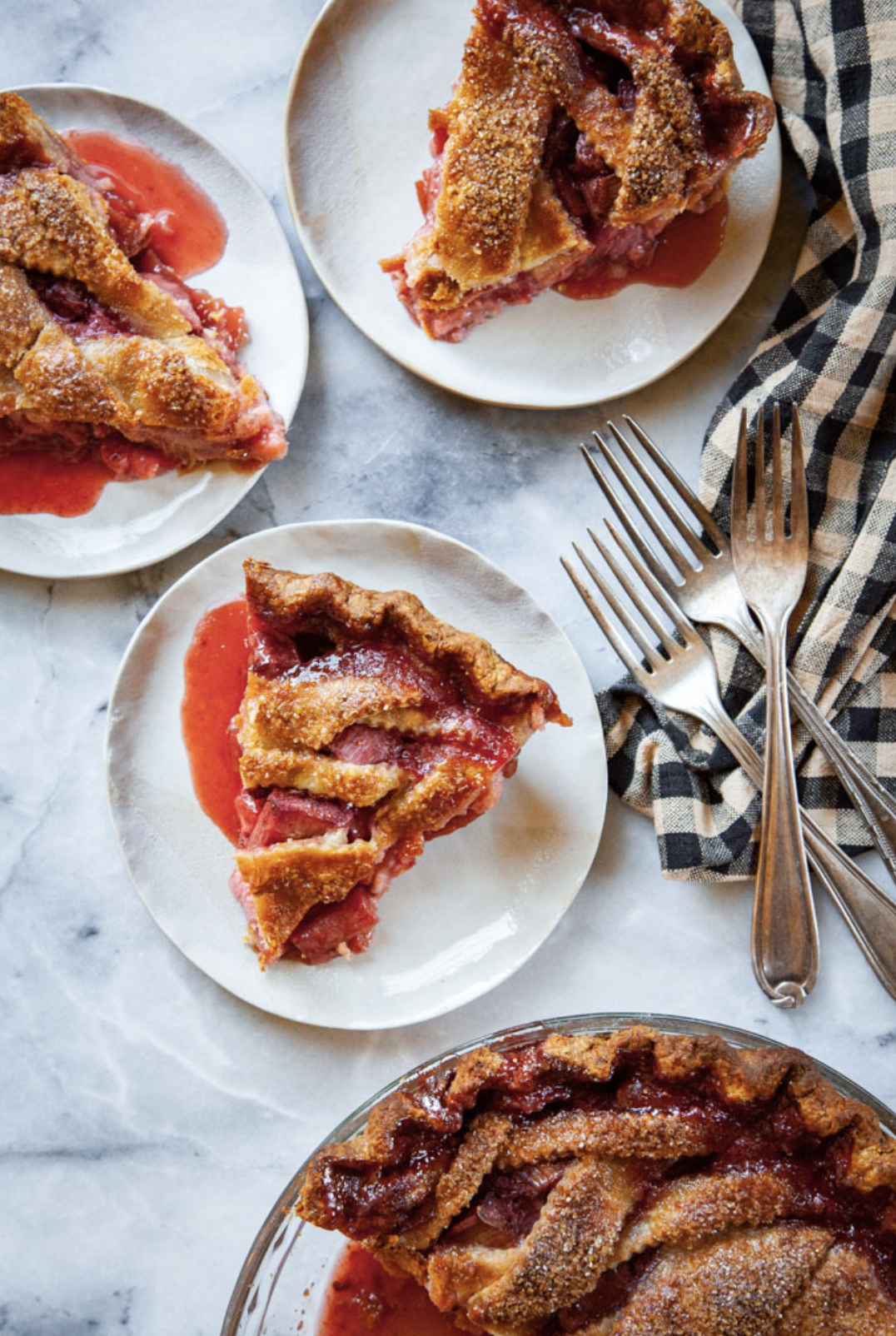 Strawberry Pie With A Hint Of Cinnamon