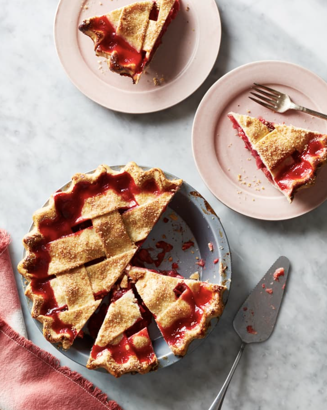 How To Make the Absolute Best Strawberry-Rhubarb Pie