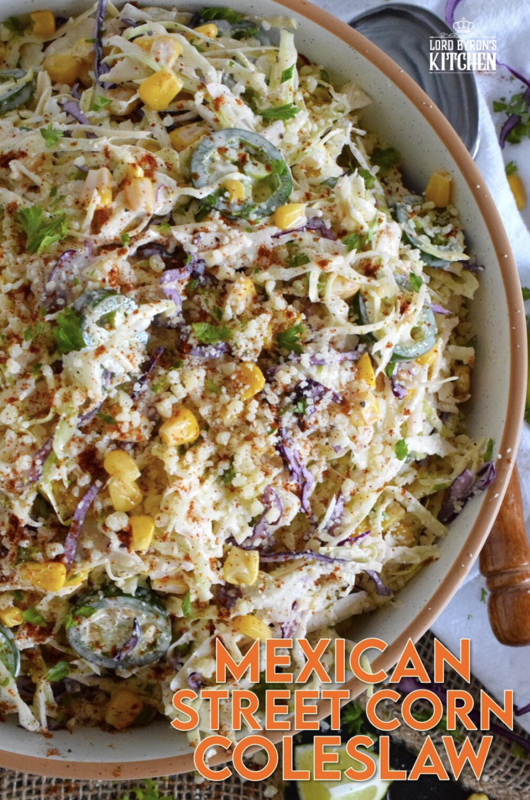 Mexican Street Corn Coleslaw