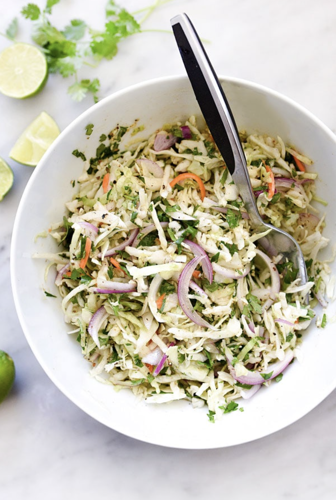 Mexican-flavored Cole Slaw Recipe