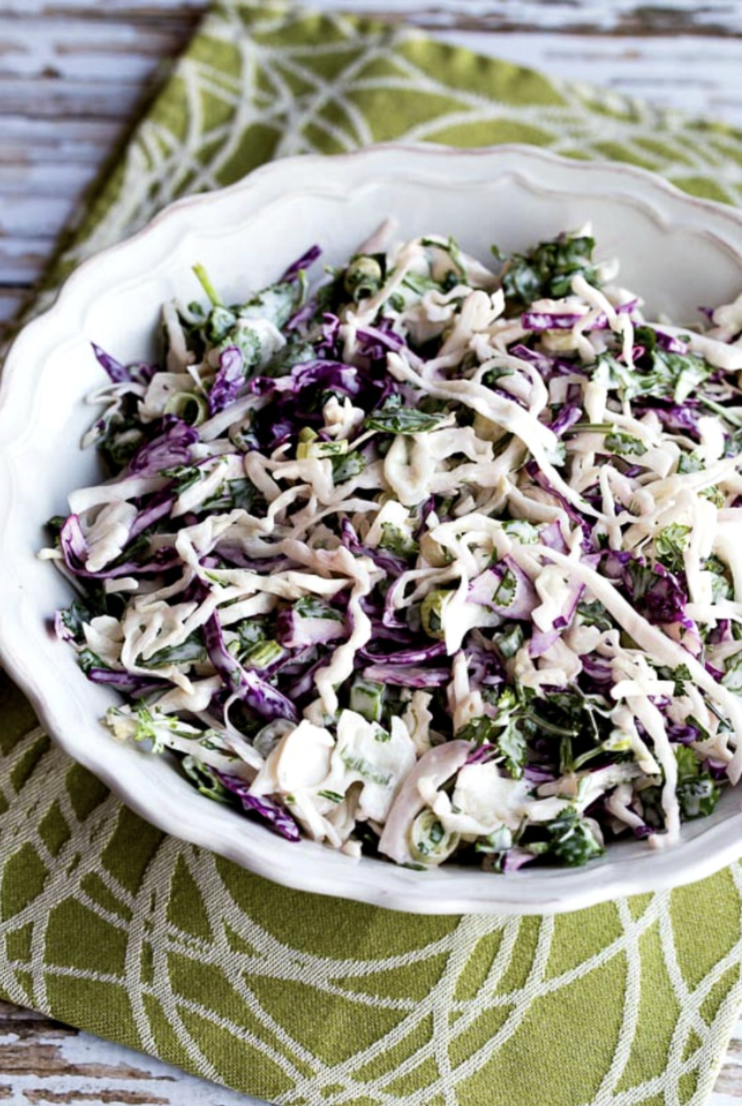 Spicy Mexican Slaw With Lime And Cilantro