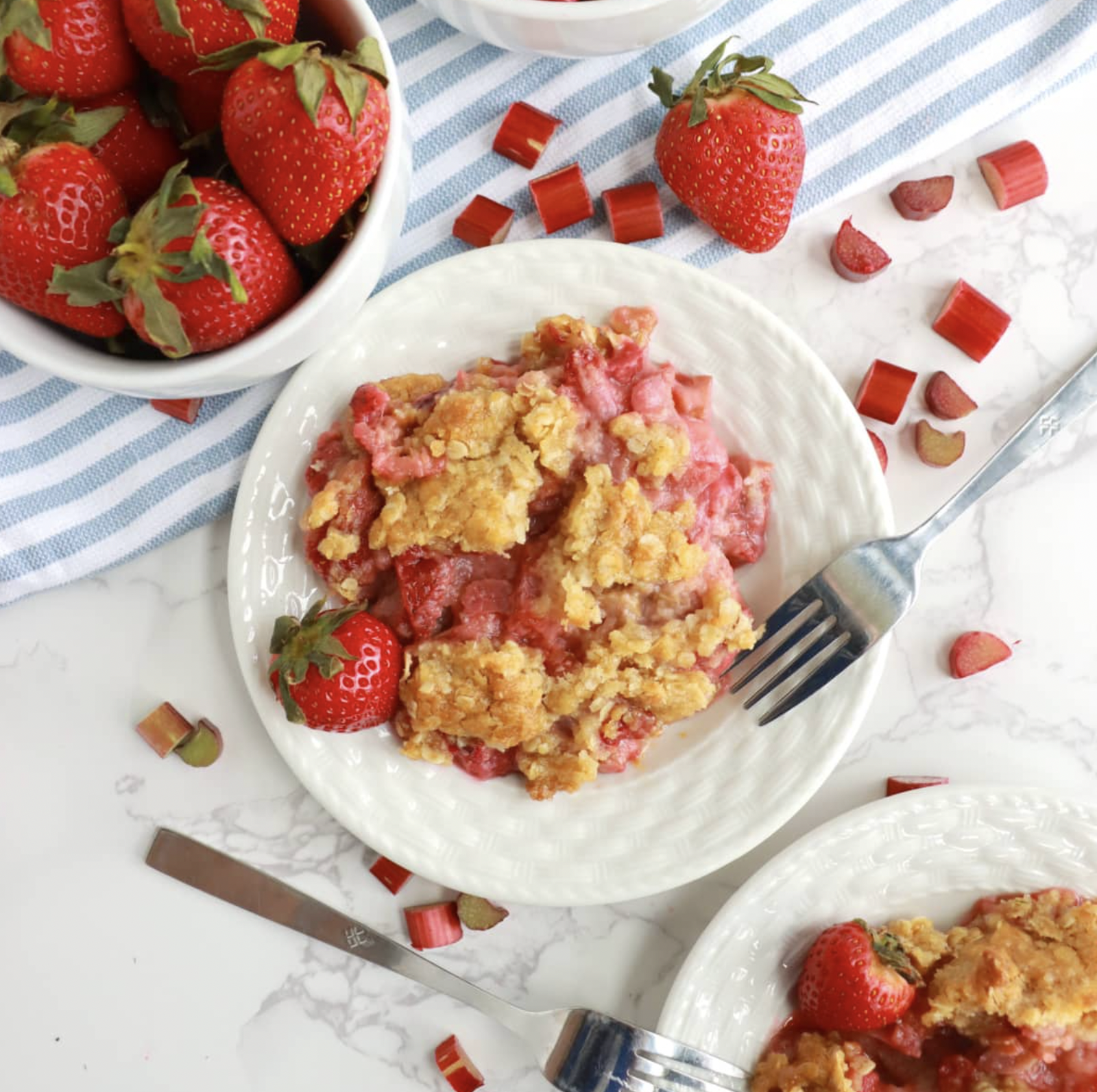 Grandma’s Rhubarb Custard Bars