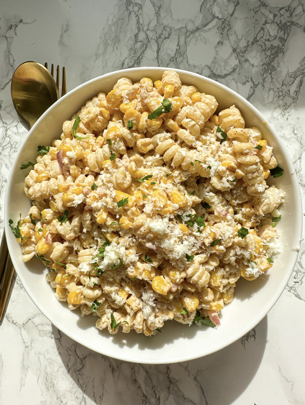 Mexican Street Corn Pasta Salad