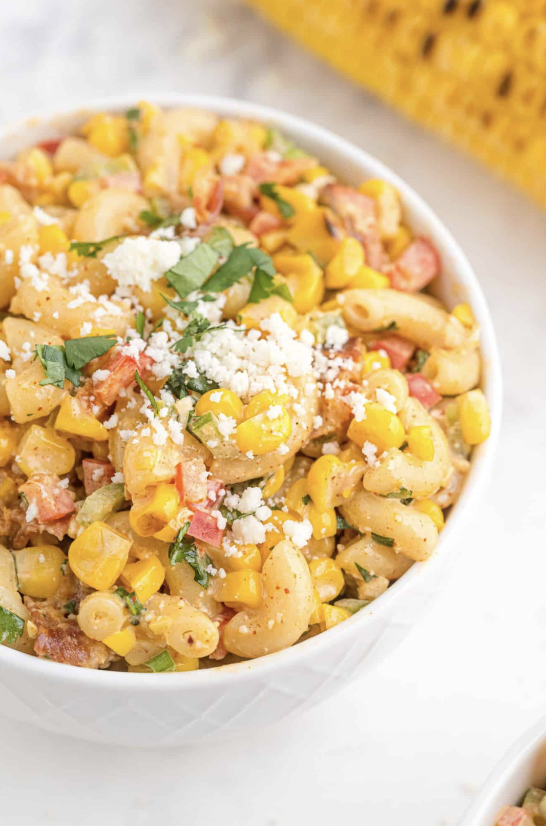 Mexican Street Grilled Corn Pasta Salad