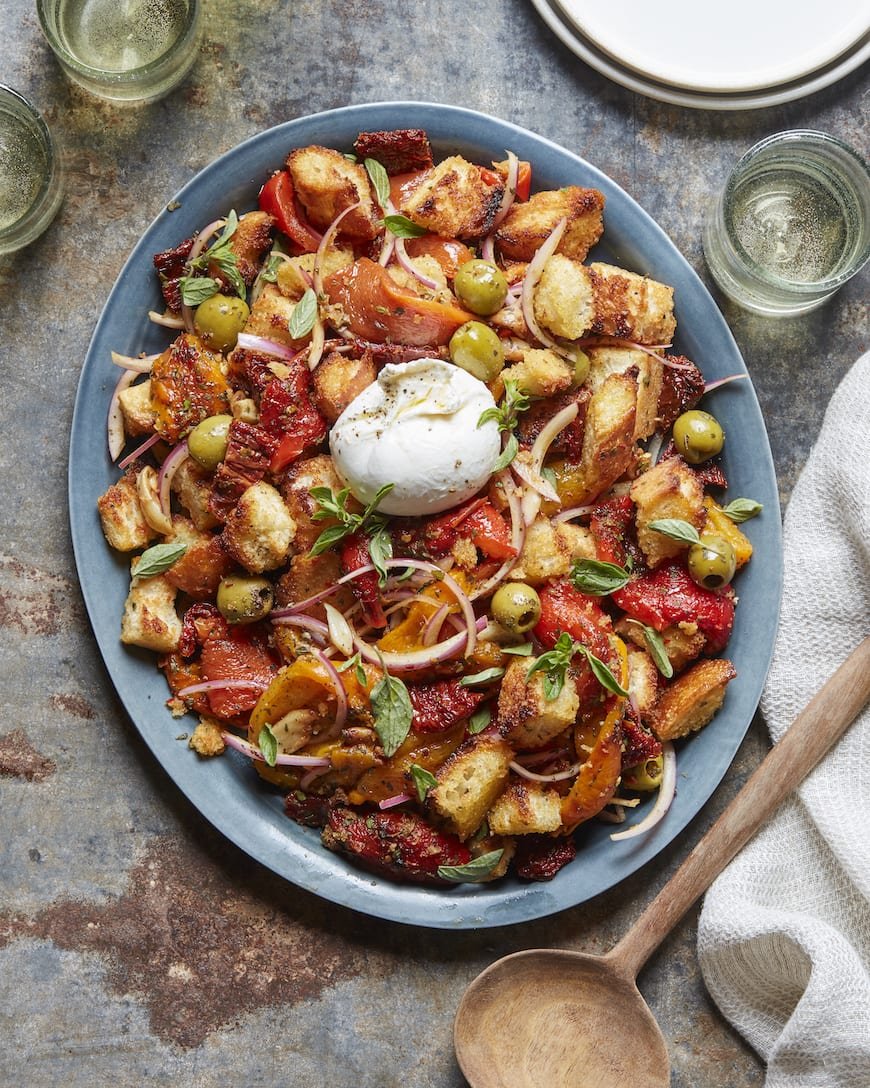 Antipasti Burrata Panzanella