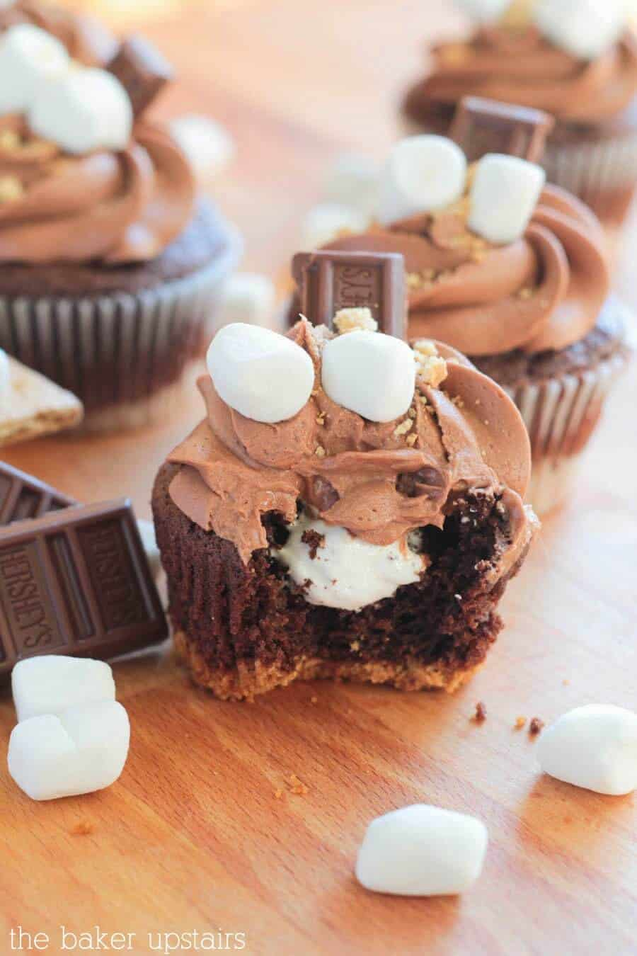 S’mores Cupcakes