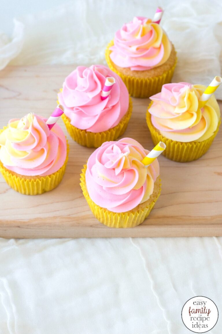 Pink Lemonade Cupcakes