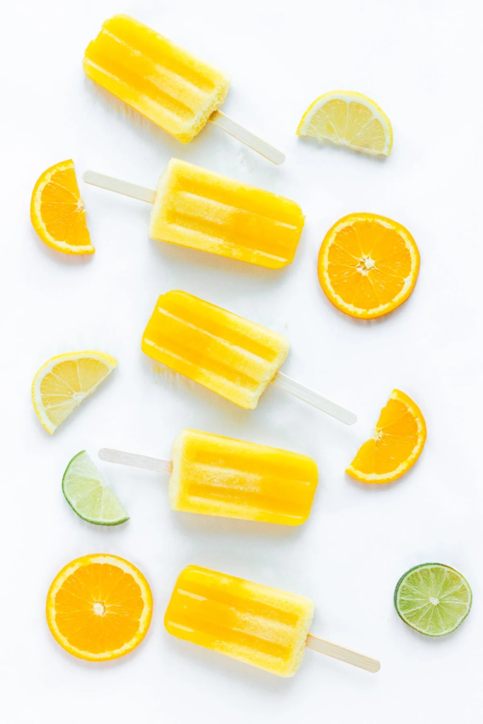 Orange Lemon Lime Popsicles