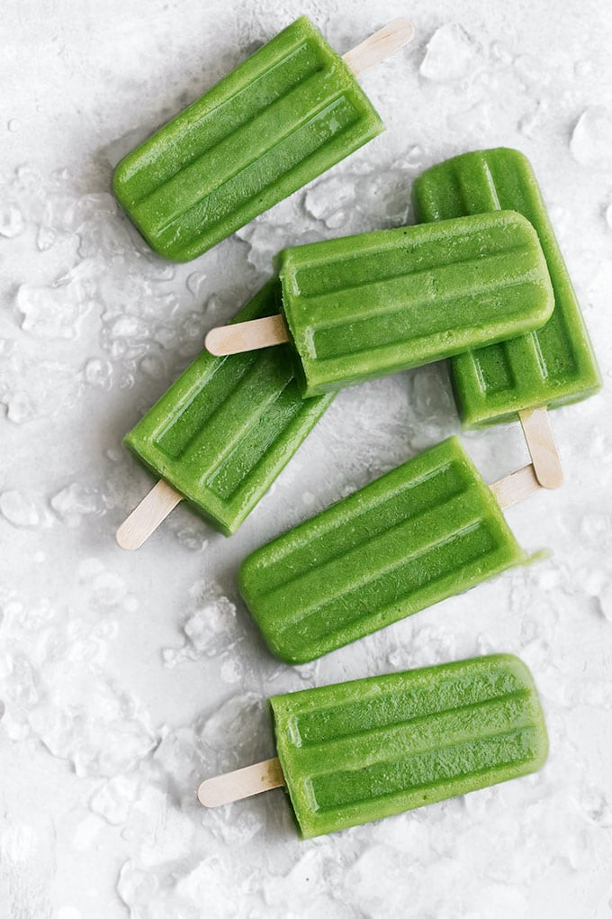 Green Smoothie Popsicles