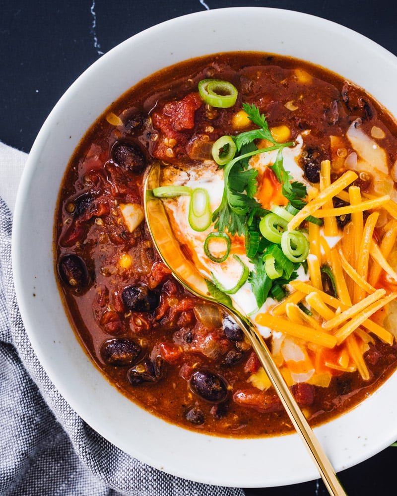 Robust & Easy Black Bean Chili