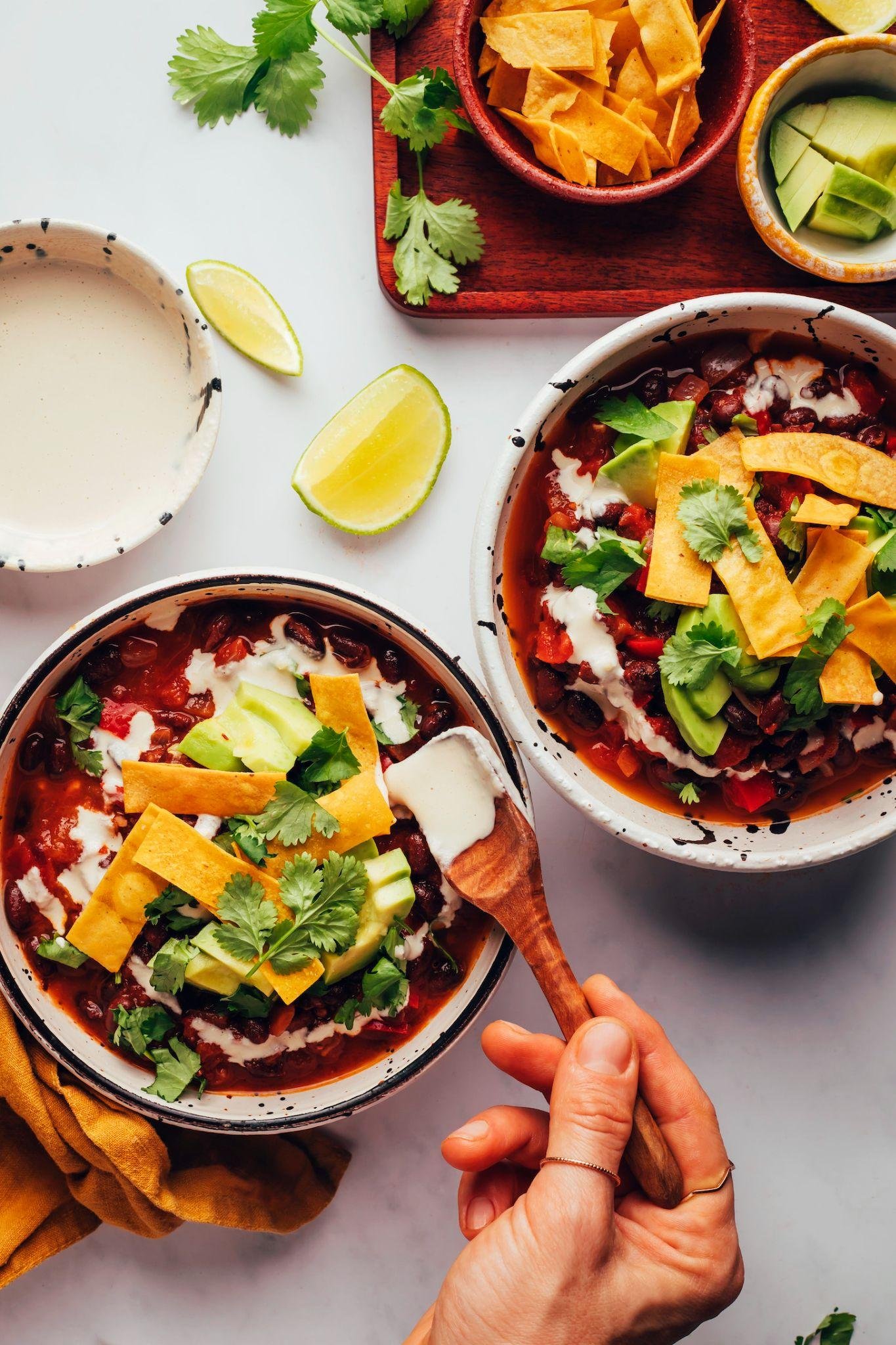 One-Pot Chipotle Black Bean Chili