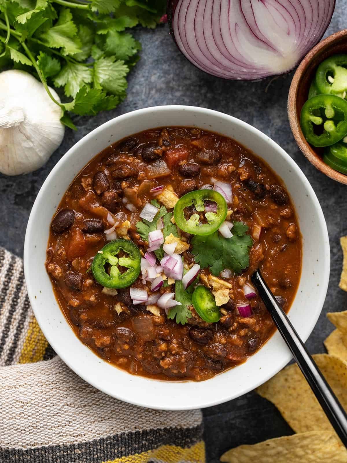 Quick & Flavorful Black Bean Chili